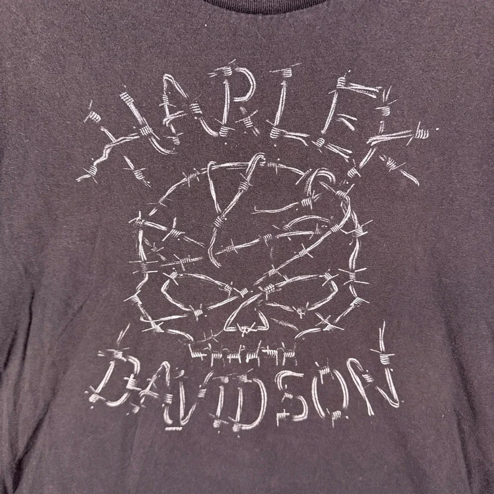 Harley-Davidson T-shirt‎ 2XL Barnett El Paso Texas Graphic Skull